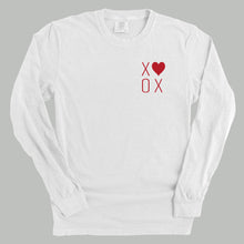 Load image into Gallery viewer, XOXO Heart (Left Chest)