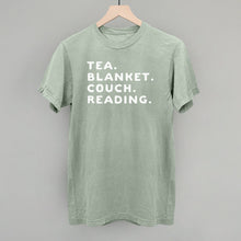 Load image into Gallery viewer, Tea Blanket Couch Reading