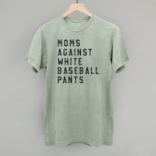 Load image into Gallery viewer, Moms Against White Baseball Pants