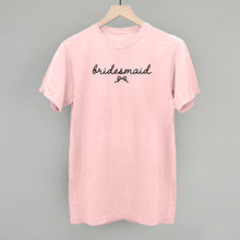 Load image into Gallery viewer, Bridesmaid Bow + Script
