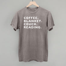 Load image into Gallery viewer, Coffee Blanket Couch Reading