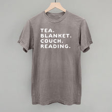 Load image into Gallery viewer, Tea Blanket Couch Reading