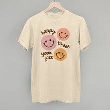 Load image into Gallery viewer, Happy To See Your Face (Smiley Faces + Script)