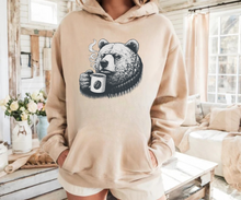 Load image into Gallery viewer, Grizzly Grounds Bear Hoodie