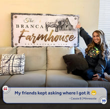 Load image into Gallery viewer, Rustic Farmhouse Sign V