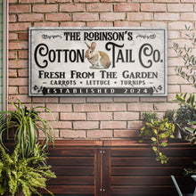 Load image into Gallery viewer, Vintage Cottontail Co Easter Sign