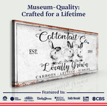 Load image into Gallery viewer, Vintage Cottontail Co Easter Sign III
