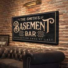 Load image into Gallery viewer, Custom Basement Bar Sign
