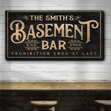 Load image into Gallery viewer, Custom Basement Bar Sign