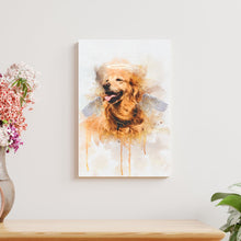 Load image into Gallery viewer, Custom Dog Watercolor Portrait
