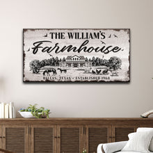 Load image into Gallery viewer, Custom Farmhouse Sign