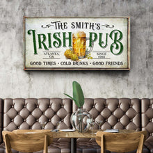 Load image into Gallery viewer, Custom Irish Pub Bar Sign II