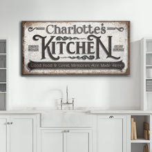 Load image into Gallery viewer, Custom Kitchen Sign II