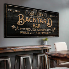 Load image into Gallery viewer, Custom Vintage Rust Basement Bar II