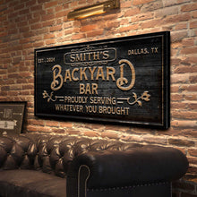 Load image into Gallery viewer, Custom Vintage Rust Basement Bar II