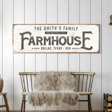 Load image into Gallery viewer, Custom Vintage Rust Farmhouse Sign II