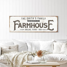 Load image into Gallery viewer, Custom Vintage Rust Farmhouse Sign II