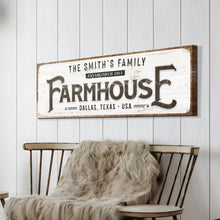 Load image into Gallery viewer, Custom Vintage Rust Farmhouse Sign II