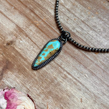 Load image into Gallery viewer, FREE Sterling Silver Pearl Necklace + MJ Royston Turquoise Pendant