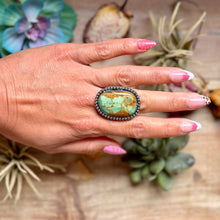 Load image into Gallery viewer, MJ Turquoise Ring – Sterling Silver