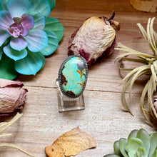 Load image into Gallery viewer, MJ Turquoise Ring – Sterling Silver