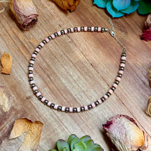 Load image into Gallery viewer, Pink Conch &amp; Sterling Silver Choker 6mm