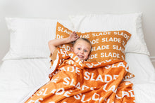Load image into Gallery viewer, Jewel Tones Personalized Minky Blanket