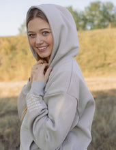 Load image into Gallery viewer, Do Not Fear Grey Unisex Hoodie