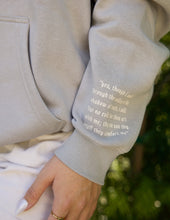 Load image into Gallery viewer, Do Not Fear Grey Unisex Hoodie