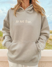 Load image into Gallery viewer, Do Not Fear Grey Unisex Hoodie