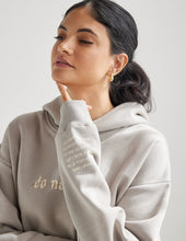 Load image into Gallery viewer, Do Not Fear Grey Unisex Hoodie