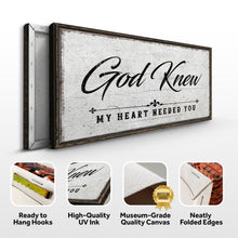 Load image into Gallery viewer, God Knew Sign