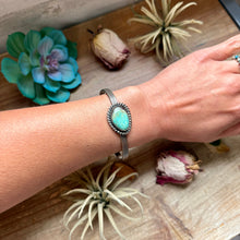Load image into Gallery viewer, Copper &amp; Turquoise Cuff Bracelet