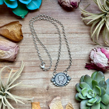 Load image into Gallery viewer, 94 - Sterling Silver Mercury Dime Fixed Chain Necklace by Jason Ogg