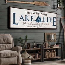 Load image into Gallery viewer, Personalized Lake Life Sign