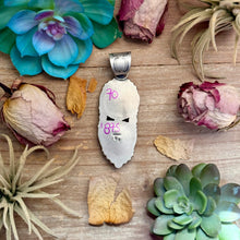 Load image into Gallery viewer, 70 - Sterling Silver Pilot Mountain Turquoise &amp; Buffalo Nickel Pendant by Shay Pfeiffer