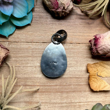 Load image into Gallery viewer, MJ Freeform Turquoise Pendant – Sterling Silver