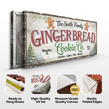 Load image into Gallery viewer, Family Gingerbread Bakery Christmas Sign III