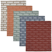 Load image into Gallery viewer, Earth Tones Personalized Minky Blanket