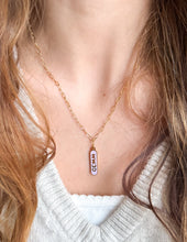 Load image into Gallery viewer, Enamel WWJD Necklace