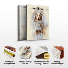 Load image into Gallery viewer, Pet Memorial Watercolor Portrait Sign II