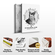Load image into Gallery viewer, Pet Memorial Portrait Monochrome Sign