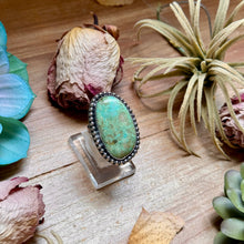Load image into Gallery viewer, MJ Turquoise Ring – Sterling Silver