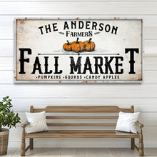 Load image into Gallery viewer, Farmers Fall Market Sign
