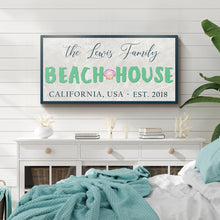 Load image into Gallery viewer, Beach House Sign