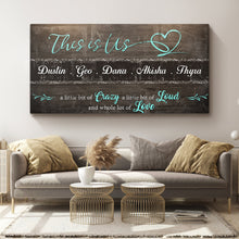 Load image into Gallery viewer, This is Us Family Sign