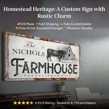 Load image into Gallery viewer, Rustic Farmhouse Sign (Made In USA)
