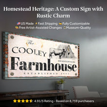 Load image into Gallery viewer, Rustic Farmhouse Sign