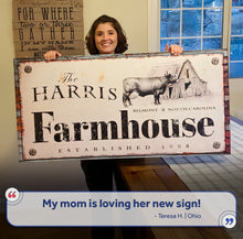Load image into Gallery viewer, Rustic Farmhouse Sign II