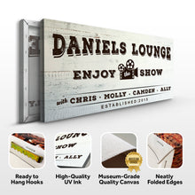 Load image into Gallery viewer, Enjoy the Show Family Cinema Sign